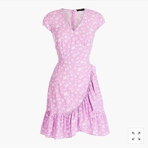 NWT J.CREW RUFFLE FRONT DRESS